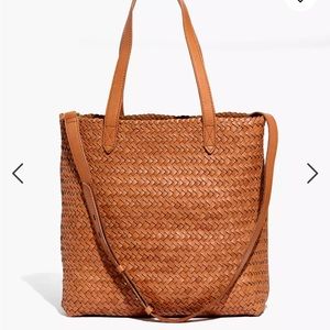 Madewell Woven Medium Transport Tote